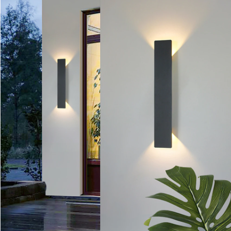 AquaLine LED vanjska zidna svjetiljka – Jednostavan dizajn s kućištem otpornim na vremenske uvjete