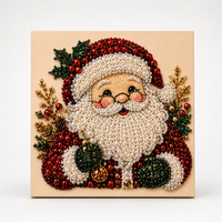 Perlen-Santa