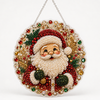 Perlen-Weihnachtsmann