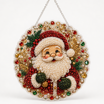 Twinbelle – Doppelseitiges Diamantkunst-Weihnachtsornament-Kit
