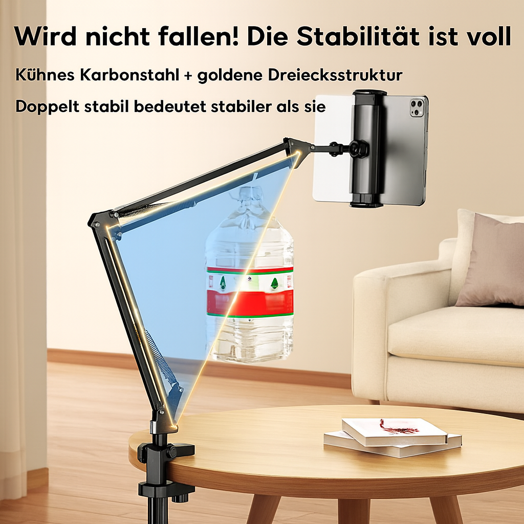 Soporte ajustable para teléfono y tableta de 360°