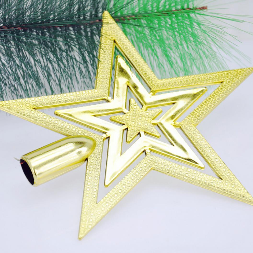 Estrela decorativa para o topo da árvore de Natal
