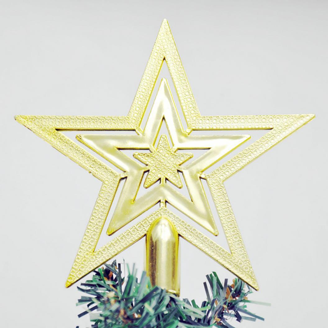 Estrela decorativa para o topo da árvore de Natal