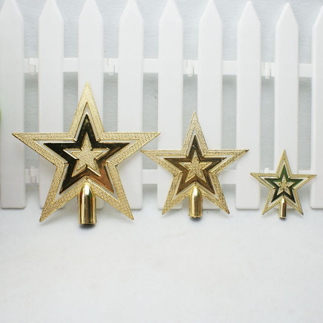 Estrela decorativa para o topo da árvore de Natal