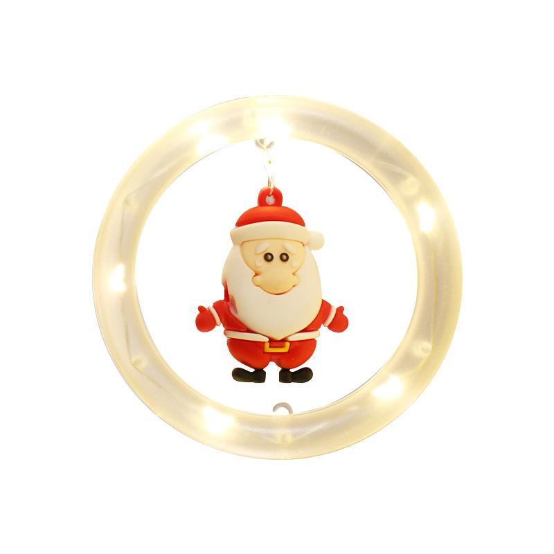 TwinkleJoy božićna rasvjeta – LED lanac svjetala s blagdanskim figurama