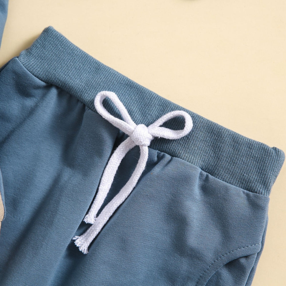 Conjunto de entrenamiento moderno para niños: cómodo diseño de bloques de colores