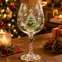 Weihnachtsbaum-Glas
