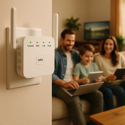 Amplificador Wi-Fi SpeedWave – Internet super-rápida em todas as divisões
