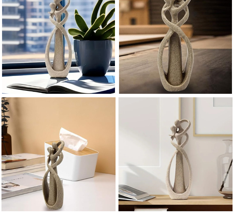 Infinity Embrace – Apstraktna statua vječne ljubavi