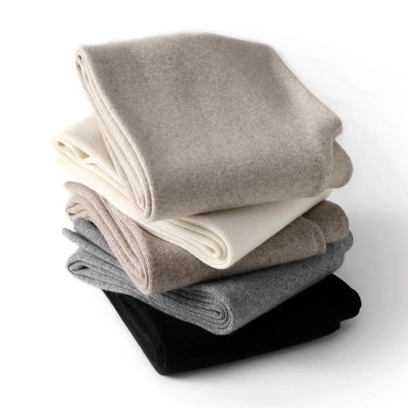 Pantalones de estar por casa anchos para mujer con cintura elástica