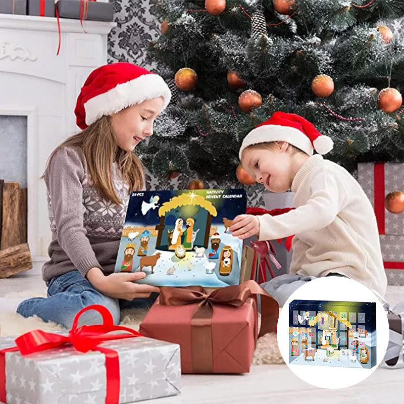 Božićni adventski kalendar s jaslicama – Za čarobno božićno iskustvo