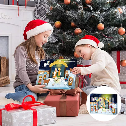 Božićni adventski kalendar s jaslicama – Za čarobno božićno iskustvo