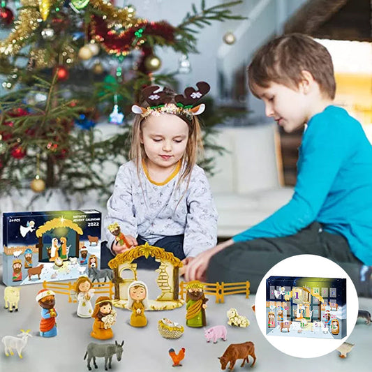 Božićni adventski kalendar s jaslicama – Za čarobno božićno iskustvo