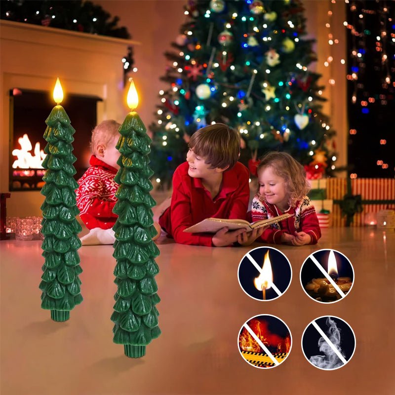LED-Weihnachtsbaumkerzen mit Fernbedienung