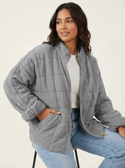 Chaqueta acolchada de mujer para el tiempo libre y el día a día