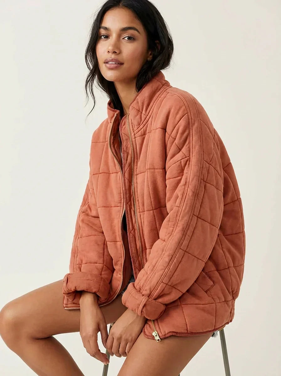 Chaqueta acolchada de mujer para el tiempo libre y el día a día