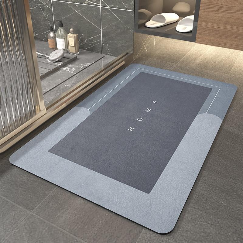 Tapete de Banho de Secagem Instantânea - Elegância e Conforto para a Sua Casa de Banho