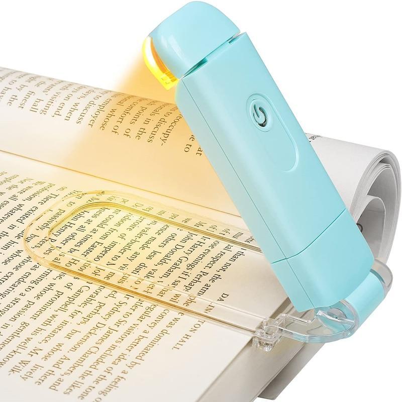 USB lampa za čitanje s kopčom – Prijenosna i štiti oči