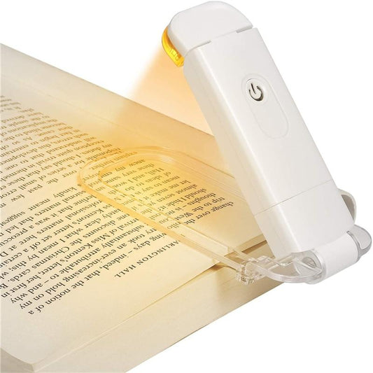 USB lampa za čitanje s kopčom – Prijenosna i štiti oči