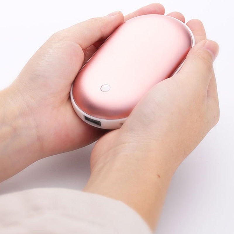 Calentador de manos recargable HeatMate: calor y energía en tu bolsillo