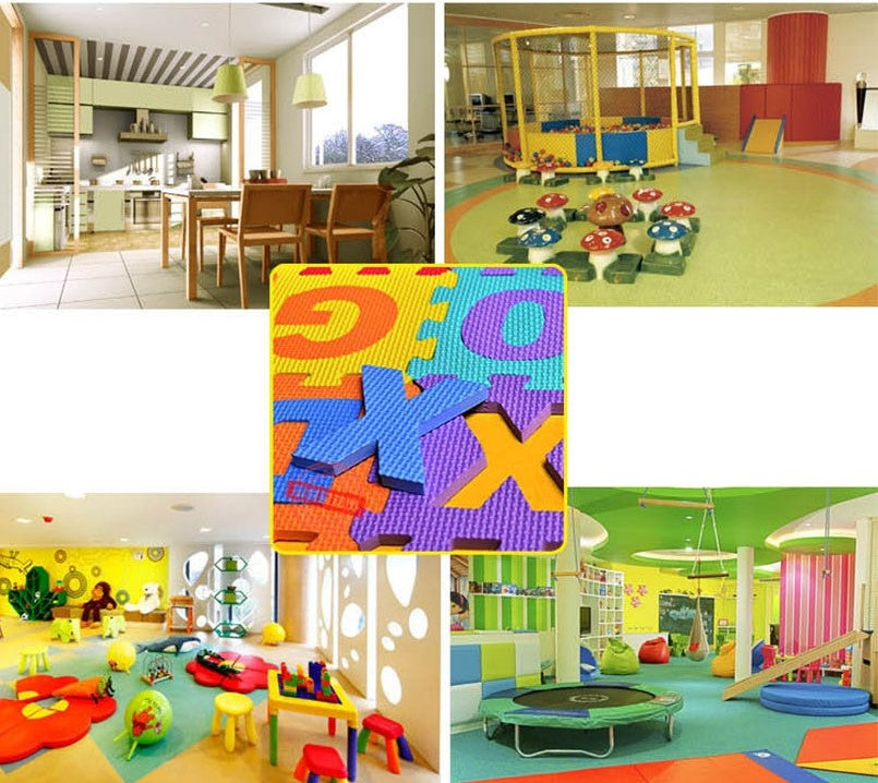 KidPuzzle - XL podloga za slaganje brojeva i abecede