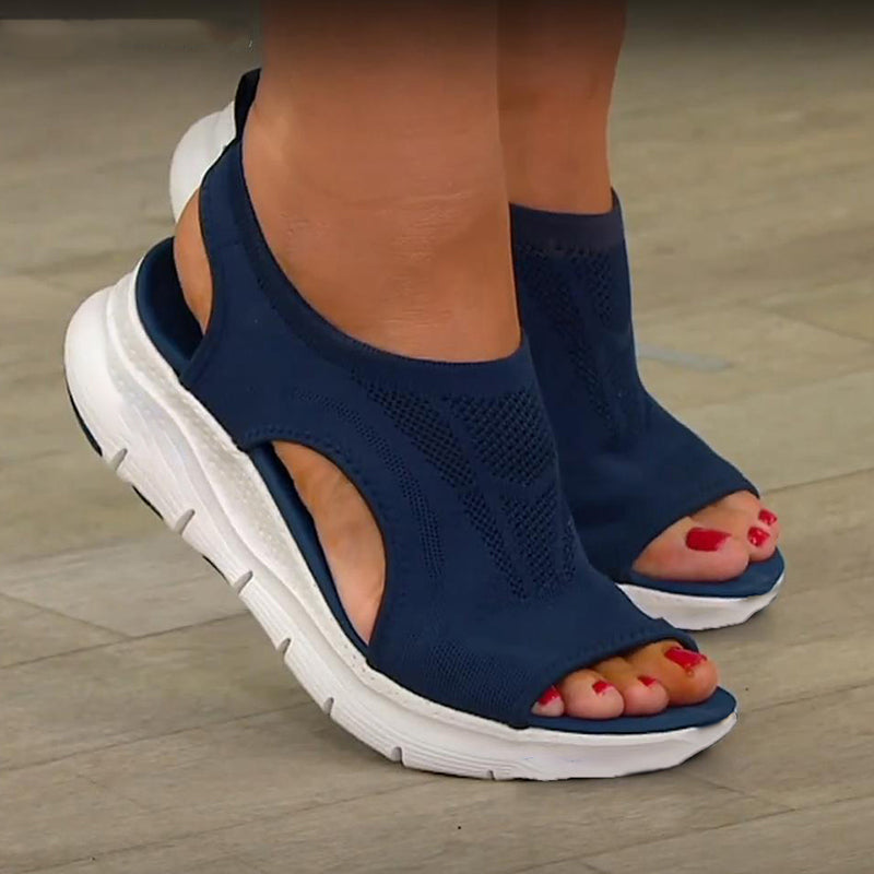 Sandalias de senderismo de verano para mujer: ligeras y transpirables.