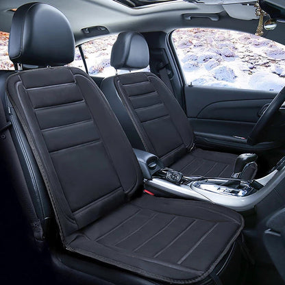 Almofada aquecida para banco de automóvel, para viagens agradáveis no inverno