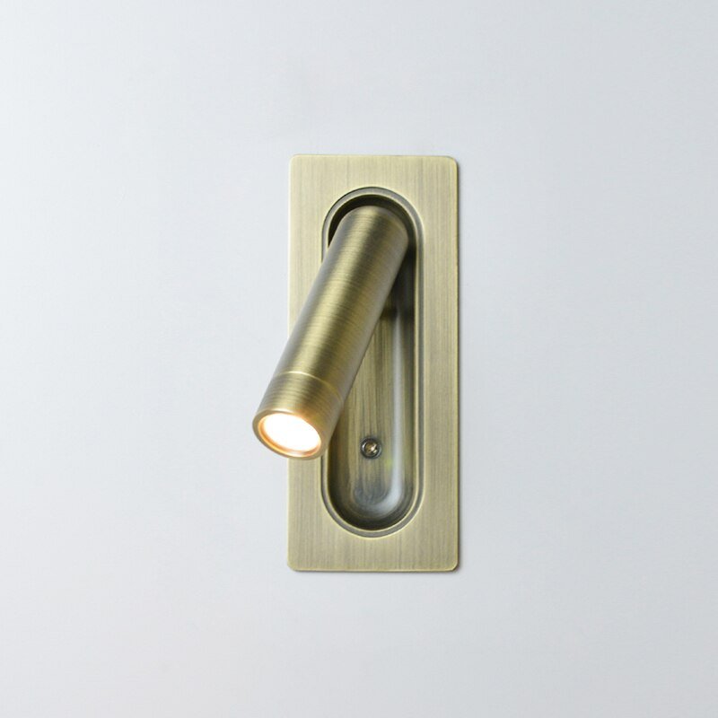 Schwenkbare LED-Wandleuchte zum Lesen