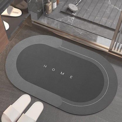 Tapete de Banho de Secagem Instantânea - Elegância e Conforto para a Sua Casa de Banho