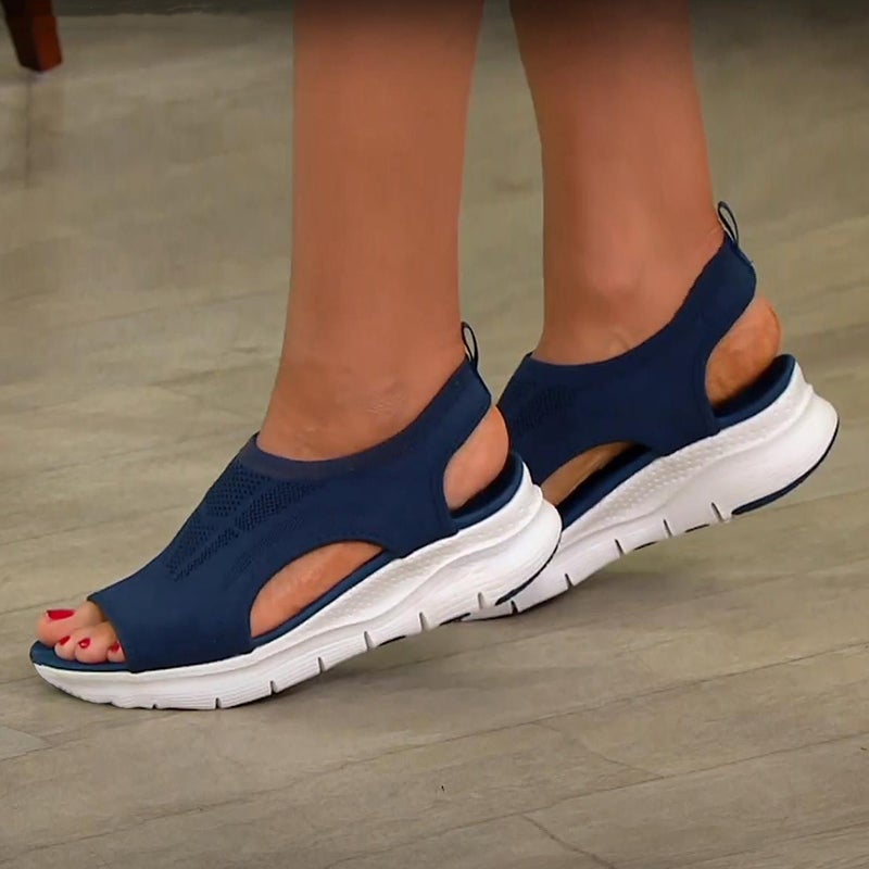 Sandalias de senderismo de verano para mujer: ligeras y transpirables.