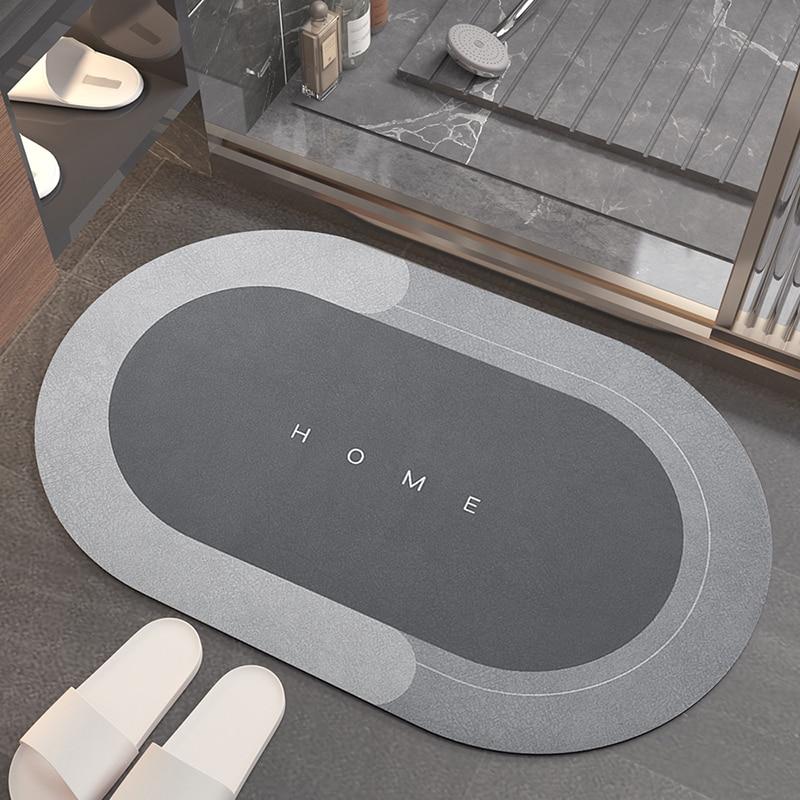 Tapete de Banho de Secagem Instantânea - Elegância e Conforto para a Sua Casa de Banho