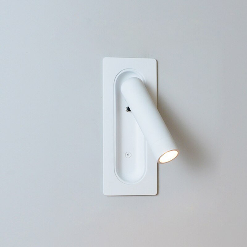 Schwenkbare LED-Wandleuchte zum Lesen