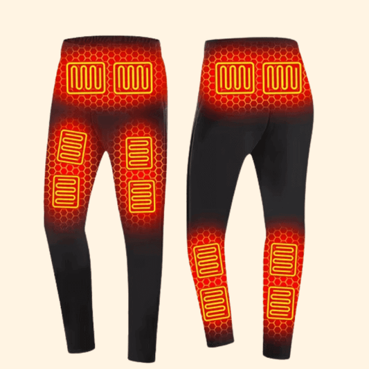 Beheizbare Thermohose mit mehreren Heizzonen