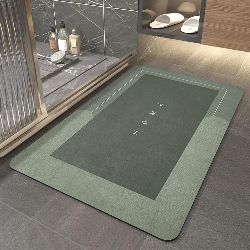 Tapete de Banho de Secagem Instantânea - Elegância e Conforto para a Sua Casa de Banho