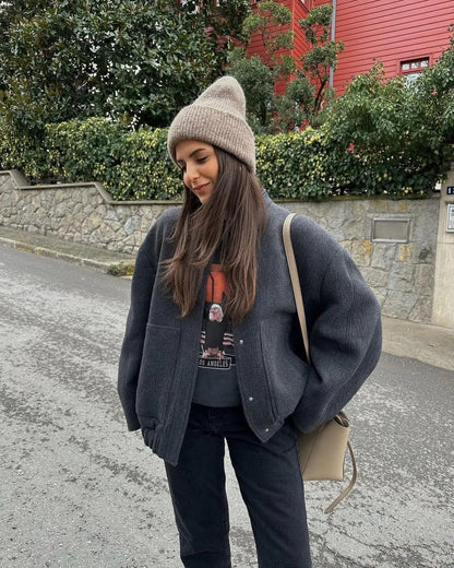 Trendy oversized kardigan - Udoban i moderan