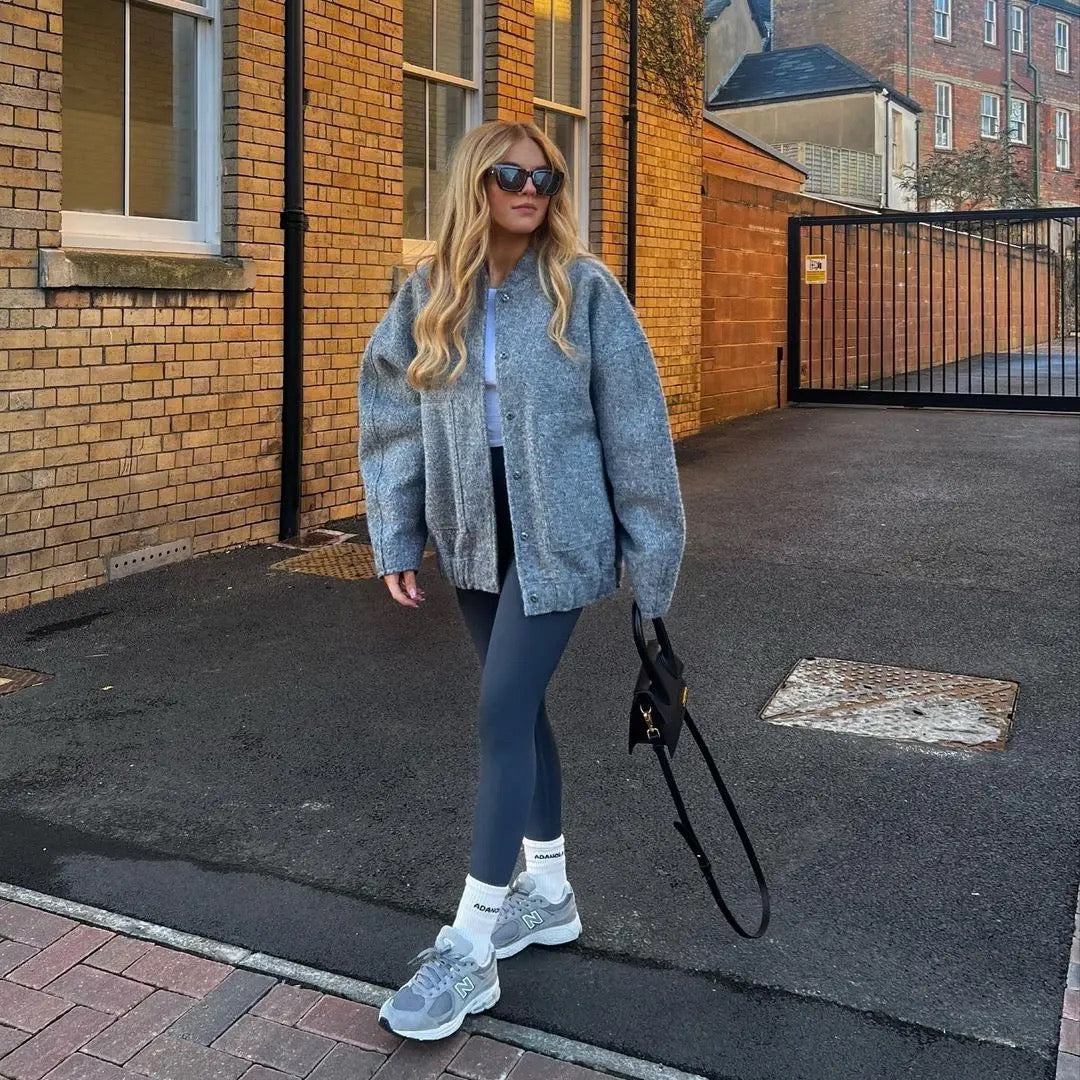 Trendy oversized kardigan - Udoban i moderan