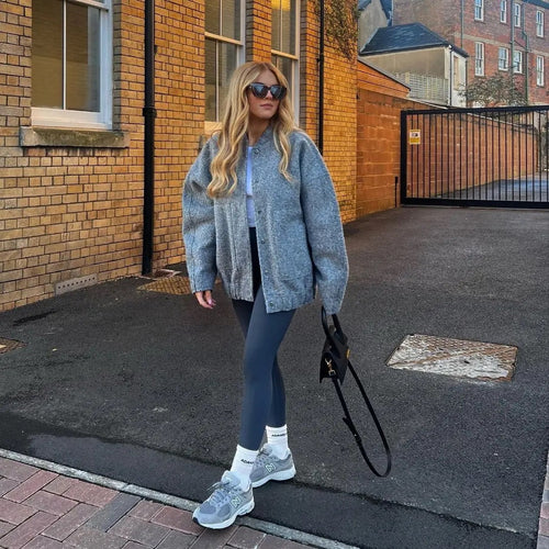 Trendy oversized kardigan - Udoban i moderan