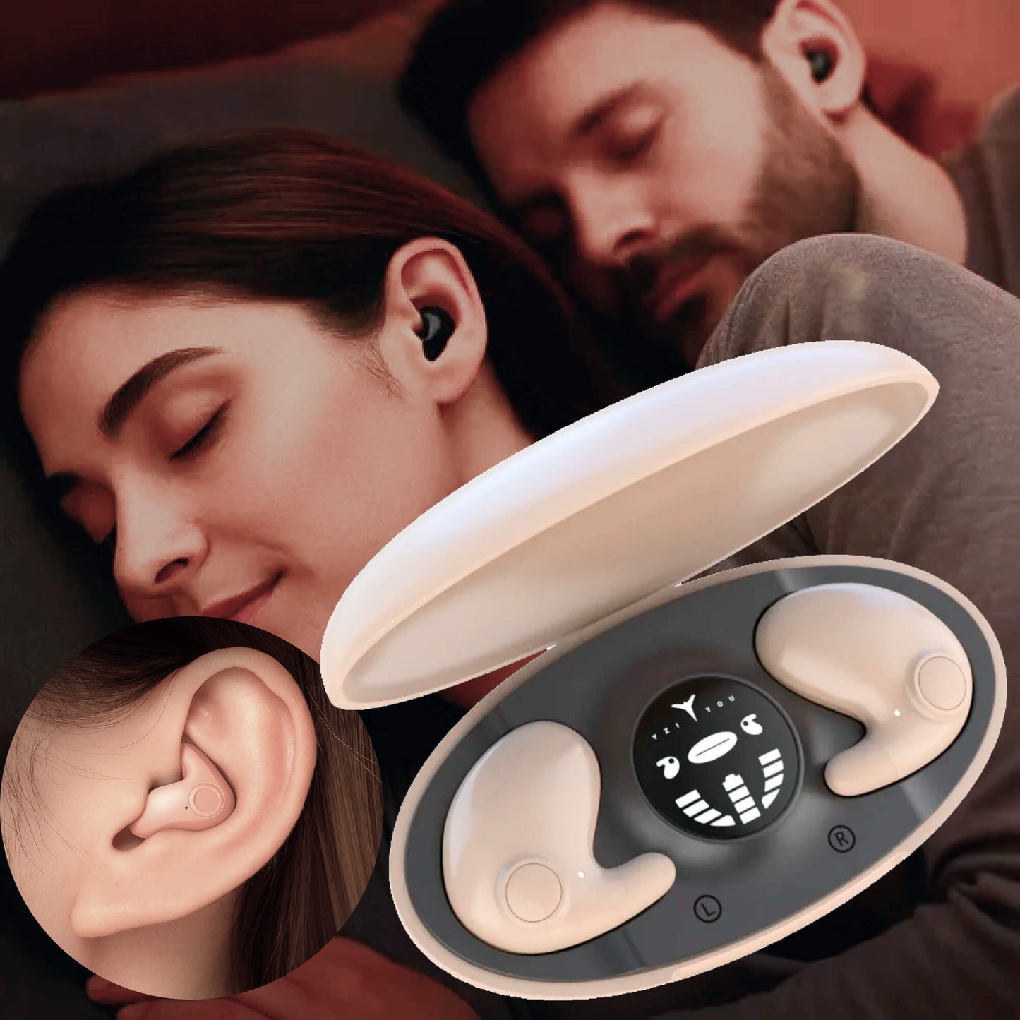 DreamBeats čepići za spavanje – Nevidljiva udobnost s poništavanjem buke