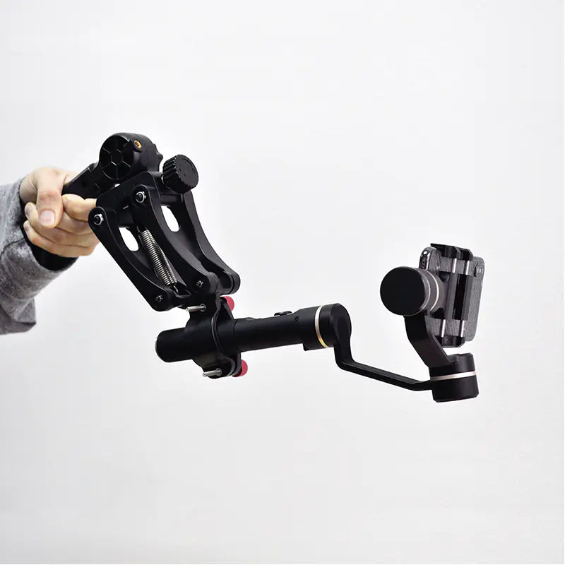 Estabilizador gimbal de 4 eixos para smartphones – Filmagem suave e precisa