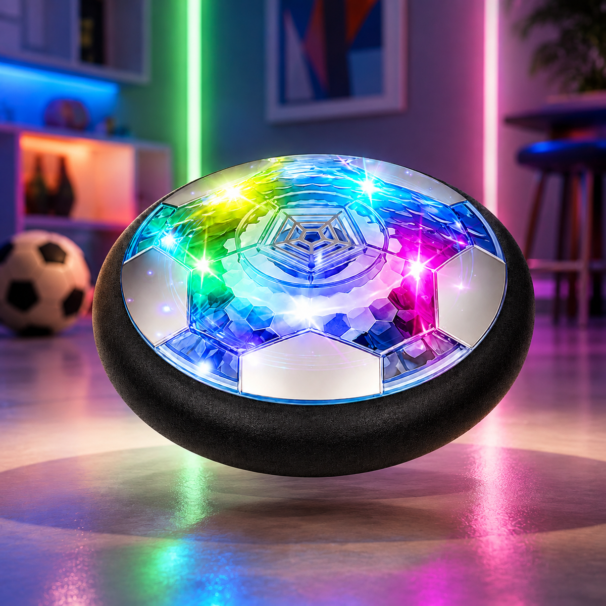 LED-Hover-Fußball für drinnen