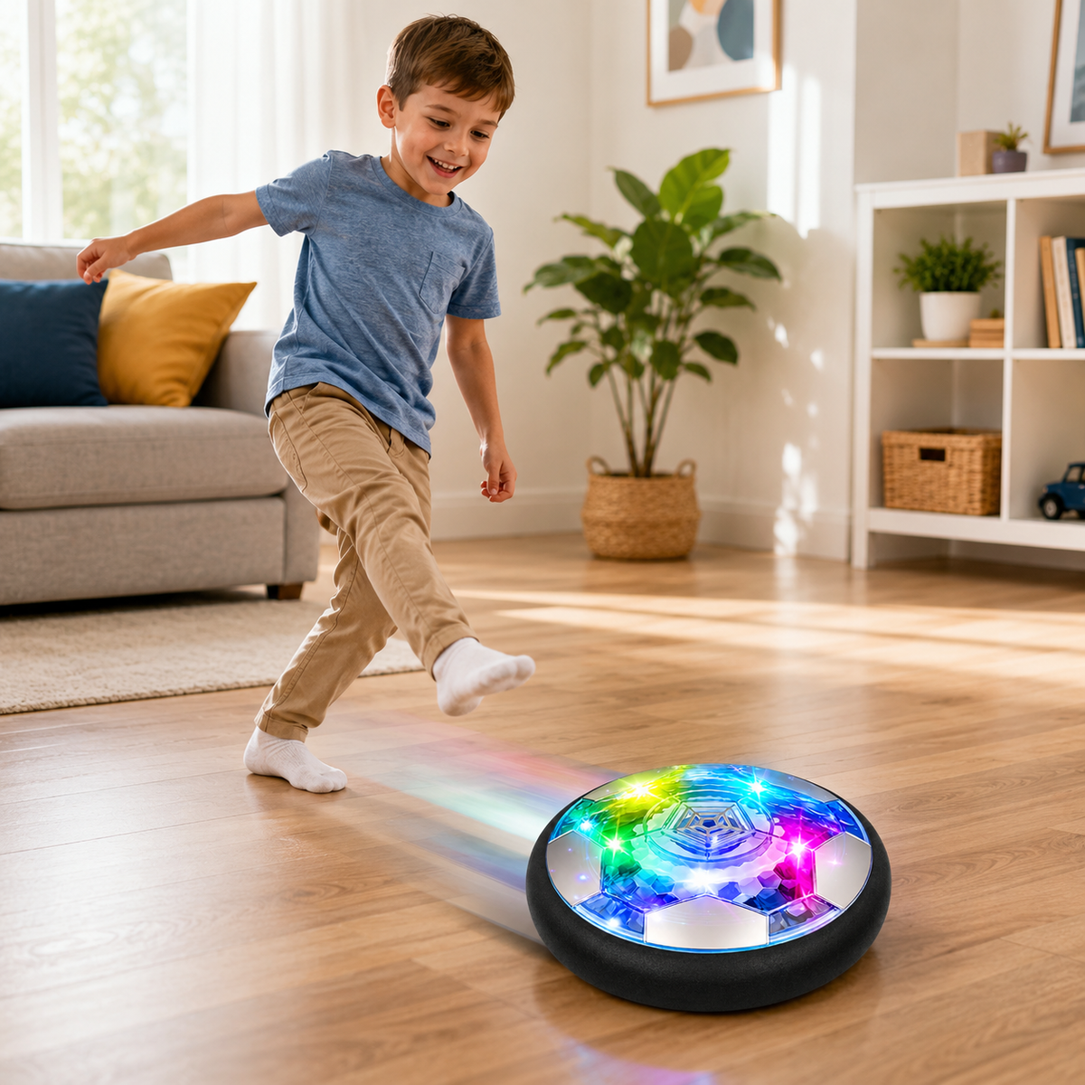LED-Hover-Fußball für drinnen