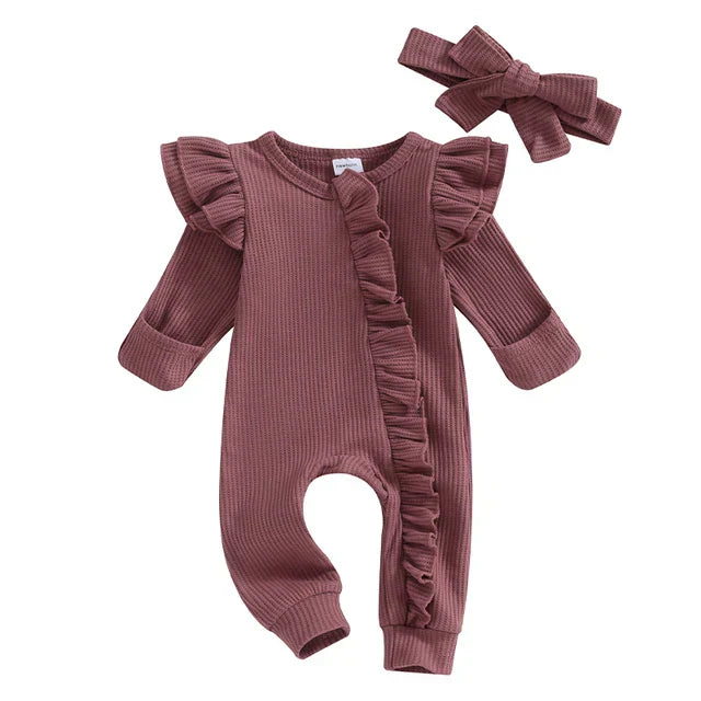 Mono de bebé Sofie Rüschen: mono suave con detalles divertidos