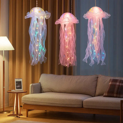 Viseća LED lampa u obliku meduze