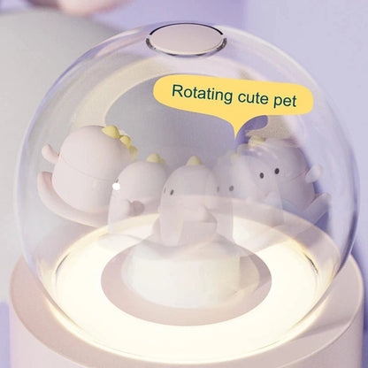 Humidificador inalámbrico con luz nocturna y caja de música