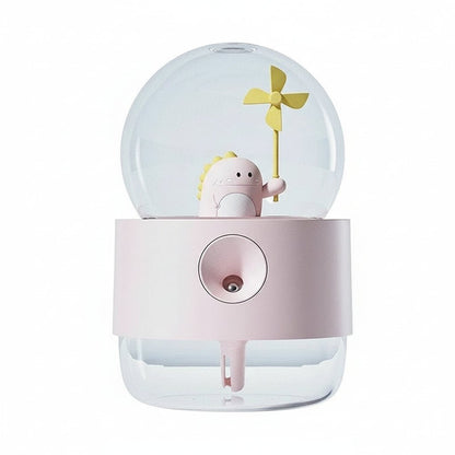 Humidificador inalámbrico con luz nocturna y caja de música