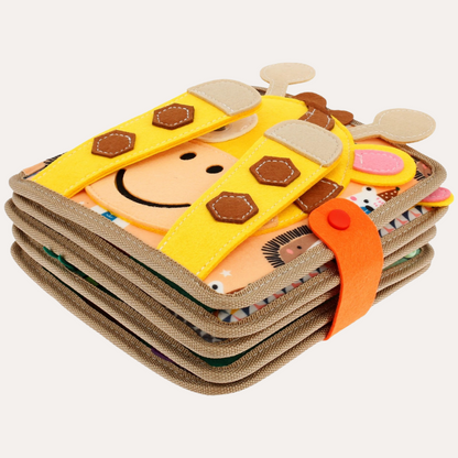 QuietBook Montessori knjiga aktivnosti – Učenje, igra i otkrivanje