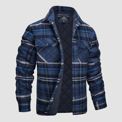 Camisa de franela forrada: cálida y duradera.