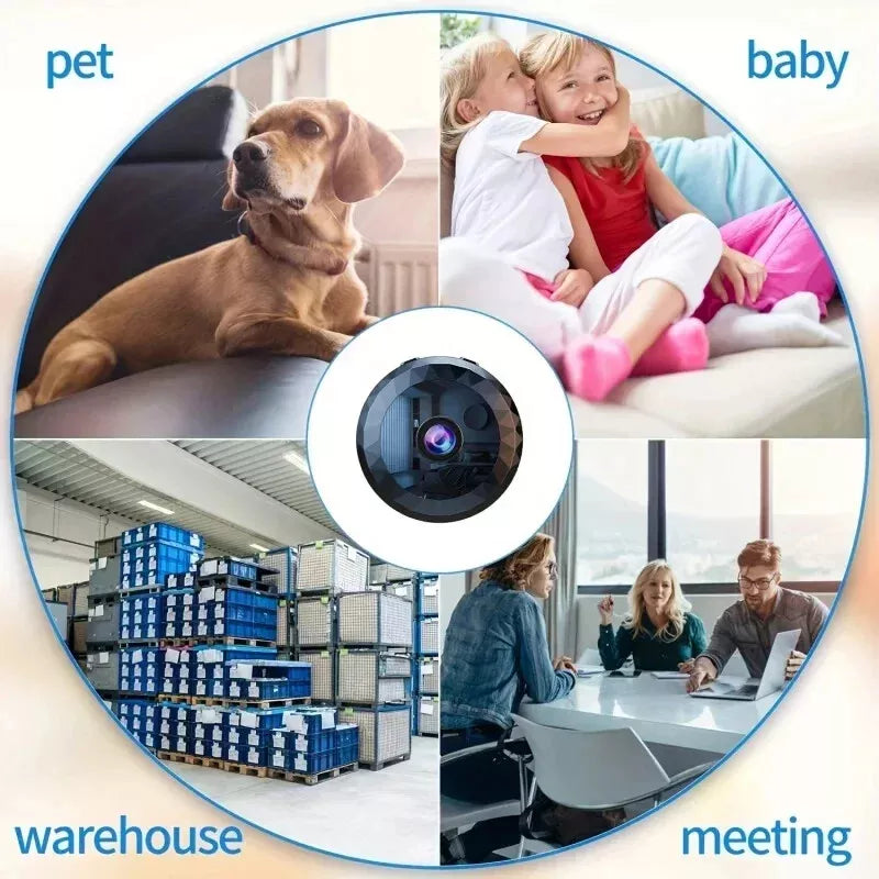 Magnetična mini WiFi kamera – Diskretna i pouzdana za dan i noć
