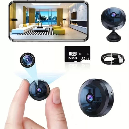Magnetična mini WiFi kamera – Diskretna i pouzdana za dan i noć