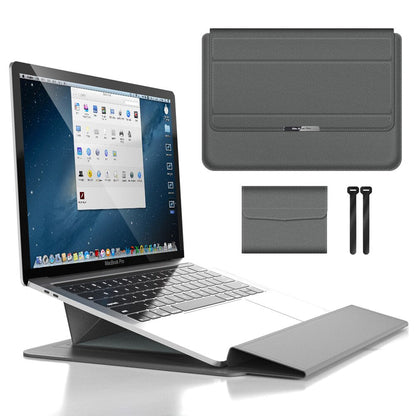 Laptop-Hülle mit faltbarem Ständer und Magnetverschluss